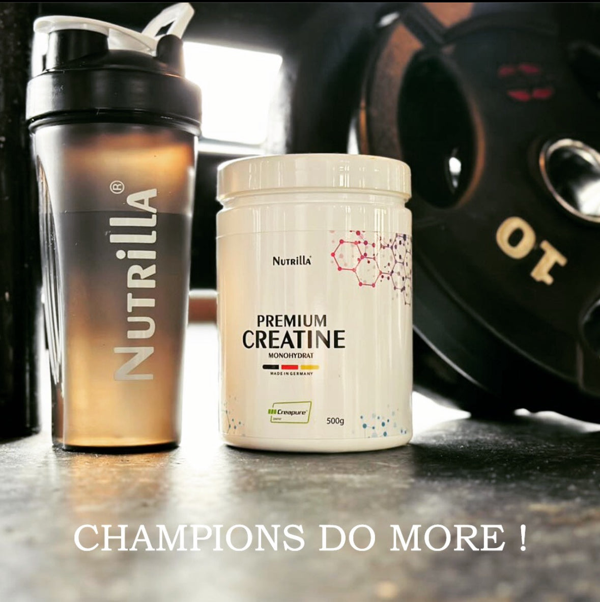 Nutrilla Creatin Monohydrat Pulver