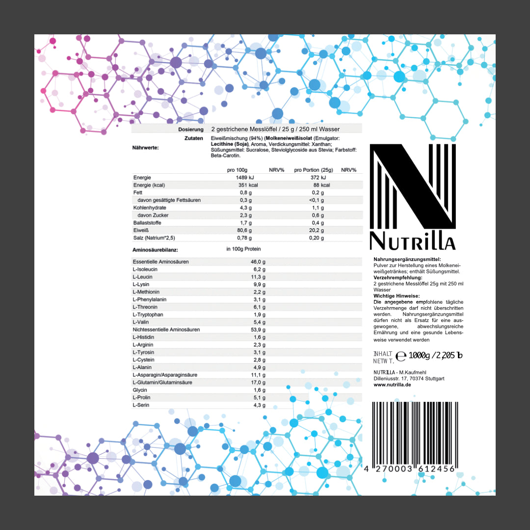 Protein Isolate Vanilla